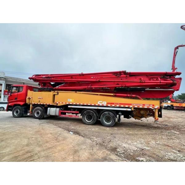 2019 Homemade Chassis 56m Concrete Pump Truck Pump Concrete Mixer with High Productivity