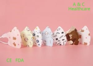 PP Non Woven Kids Disposable Masks For Dust Colored Surgical Masks