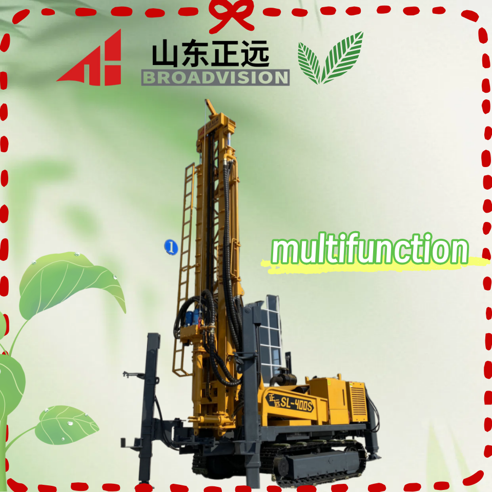 A Crawler-type Water Well Drilling Machine With Low Overall Cost And Strong
