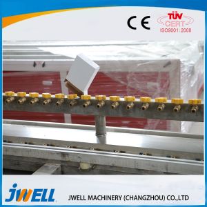 Jwell stable stiffness PE WPC extrusion line for wood tray