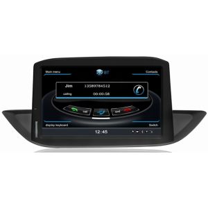 8 inch digital car DVD player for Peugeot 308 with can bus in dash auto stereo
