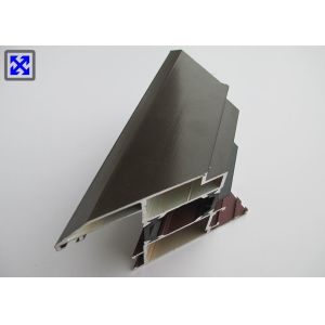 China Black Painted / Wood Grain Aluminum Window Profile American Standard TX-871 on sale