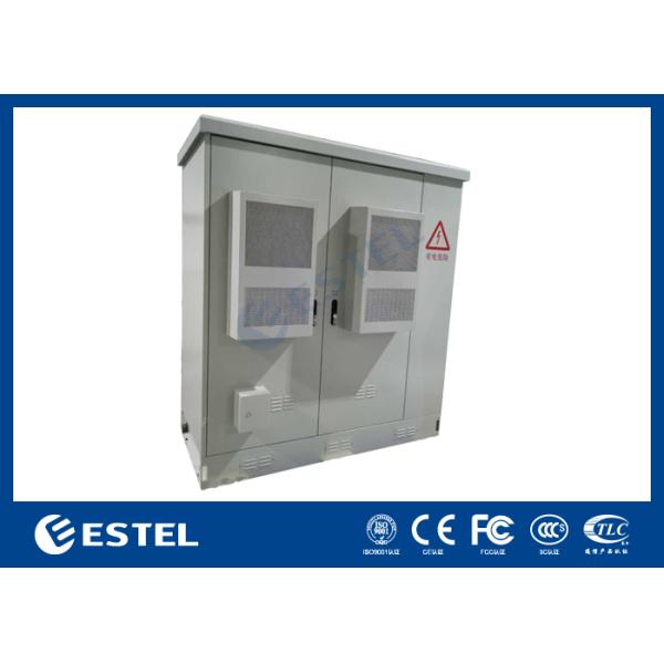 ET200100200C-200 Base Station Outdoor Cabinet Three Compartments With 3 Front Doors