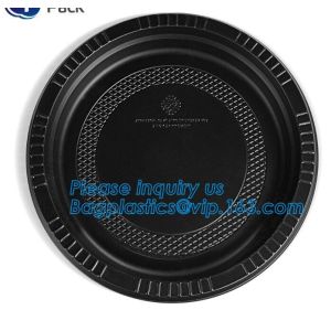 custom printed party plates disposable sugarcane bagasse plate Biodegradable