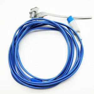 8 Pin Monitor Neonatal Spo2 Sensor , Neonate Belt Blue Double Lines Spo2 Probe