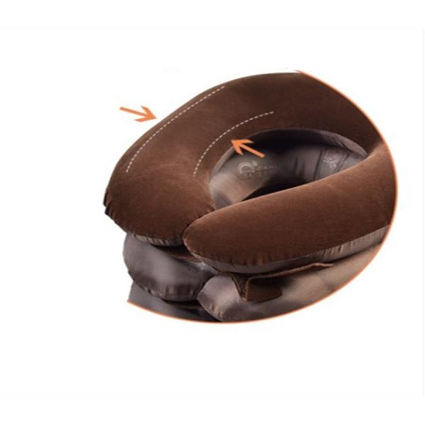 Comfortable Orthopedic Rehabilitation Products Inflatable Three Layer Flannel Cloth Portable Cervical Tractor