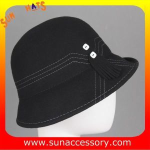 4890823 Sun Accessory customized winner fashion 100% wool felt clothe hats,women