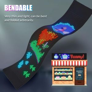 High Contrast Ratio Led Flexible Screen Rear for Indoor And Outdoor IP Rating