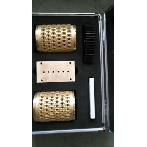 Paintball Herbal Capsule Maker Softgel Die Roll Tooling With Al Injection Wedge