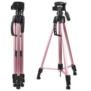 China Portable Adjustable Camera Tripod 60 Inch Aluminum Lightweight on sale