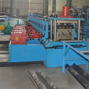 13 Stations Highway Guardrail Roll Forming Machine 100mm Shaft Diameter