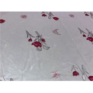Anti Moisture Knitted 100g/M2 Mattress Quilting Fabric With Tulip Pattern