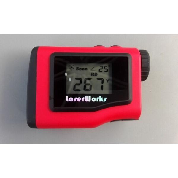 LaserWorks LW600 Waterproof 1.7-inch LCD Screen 6X Magnification Golf Laser