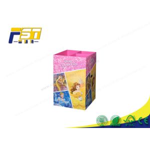 Eco - Friendly Paper Cardboard Recycling Bins Snacks Retail Point Of Purchase