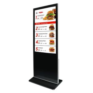 Touchscreen Kiosks Indoor LCD Signage Advertising For Retail Store