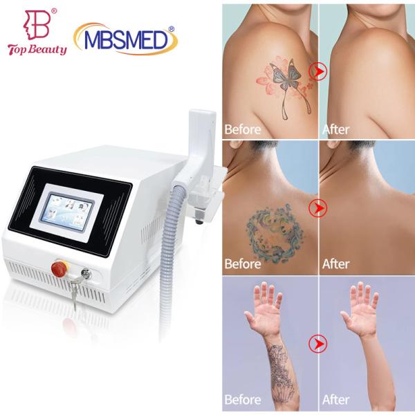 Quality Portable 532nm 1320nm 1064nm Q Switched Nd Yag Laser Machine Tattoo Removal wholesale