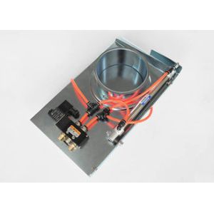 Pneumatic Slide Dampers / 6 Inch Blast Gate Dust Extraction Fittings