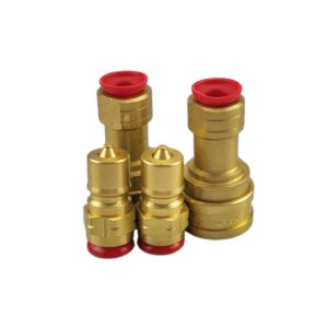 CNC Machining 3/8 Inch Brass Male Quick Connector