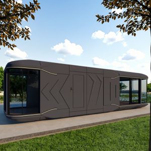 UV Resistant Fireproof Space Capsule House Personalized Finish Configurations