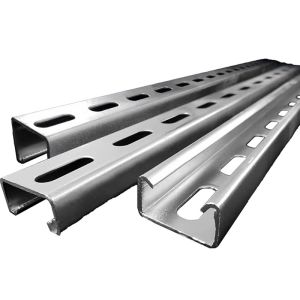 Silver Anodizing Alloy Aluminum Strut Channel With Excellent Corrosion