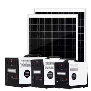 Solar Power System Home Portable Solar Generator Power Solar Power Bank