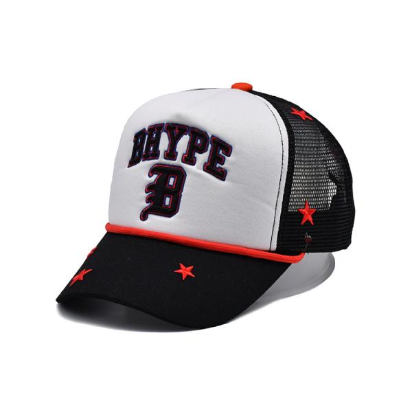 Quality Wholesale Oem Custom 5 Panel High Quality 3d Embroidery Logo Trucker Cap,Mesh Snap Back Gorras, Trucker Hat wholesale