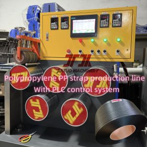 5-19mm Width PP Plastic Strap Making Machine With PLC Control And Automatic