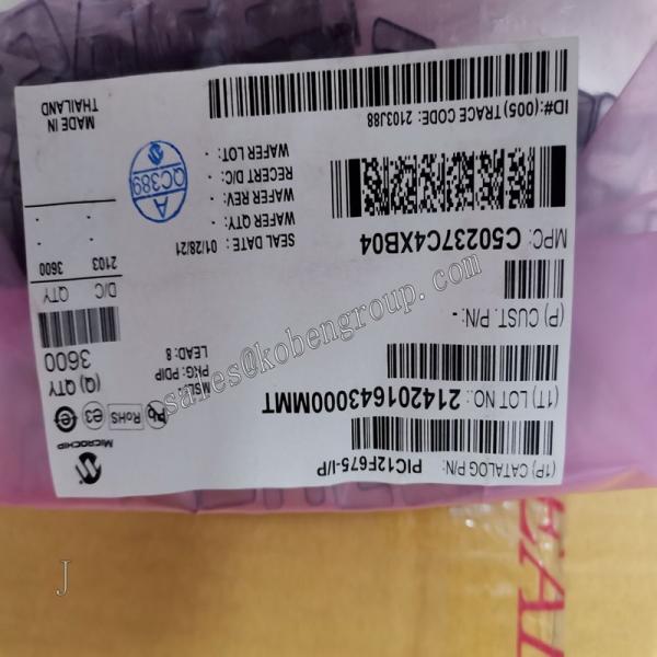 Quality PIC12F675-I/p  IC MCU 8BIT 1.75KB FLASH 8DIP wholesale