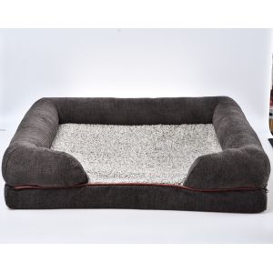Waterproof Lining Large Luxury Orthopedic Dog Bed Sofa couch With Removable