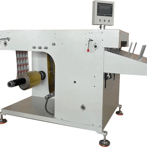 Quality Sheet Cutting Machine Accurately Cut With Color Tracking Input Length Data Max Unwind Diameter 600mm 700kg wholesale