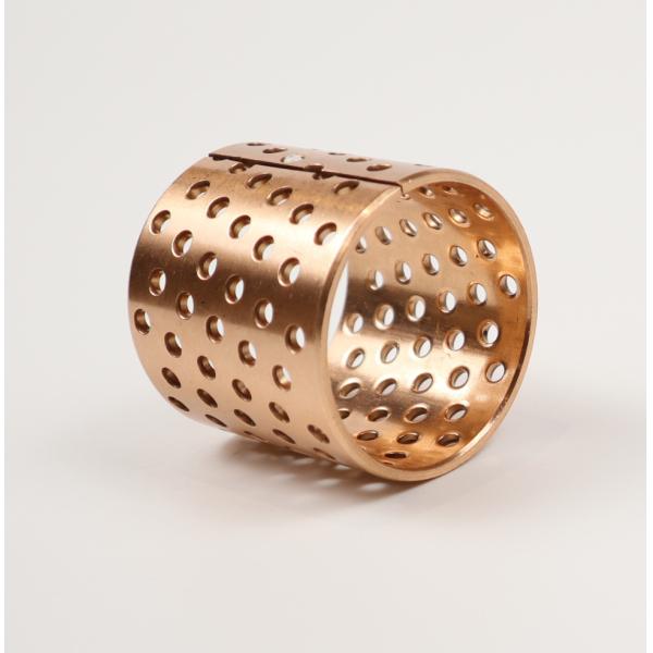 CuSn8 Wrapped Bronze Bearings , Bronze Plain Bearings CuSn6.5P0.1