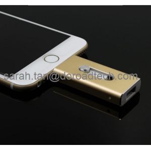 i-Flash Drive Dual Ports Lightning Data for iPhone USB Flash Drive for PC/MAC