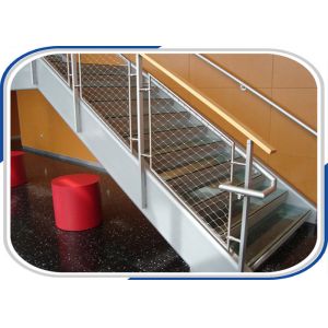 Cheap Flexible 2.0mm 60x60mm Steel Rope Mesh for sale