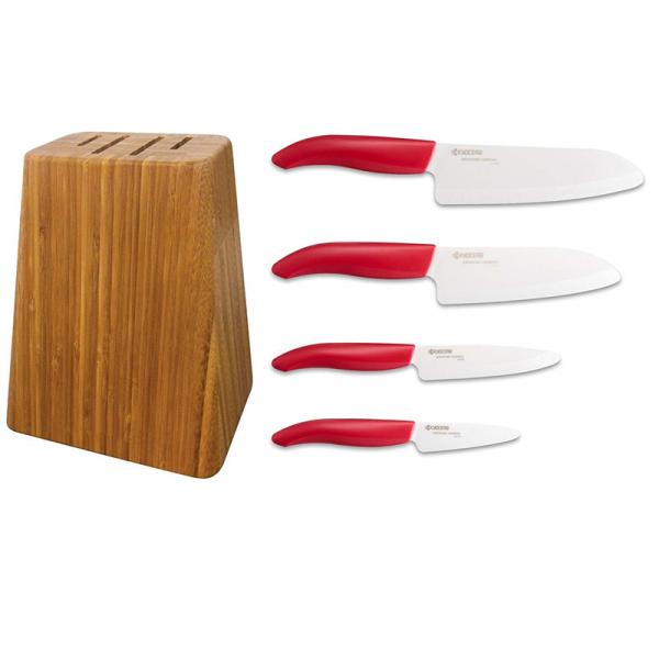 Quality Antibacterial Bamboo Knife Block Kitchen Tool Holder For Holding Knives wholesale