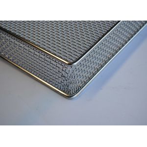 304 Stainless Steel Dehydrator Mesh Drying Tray For Trolley