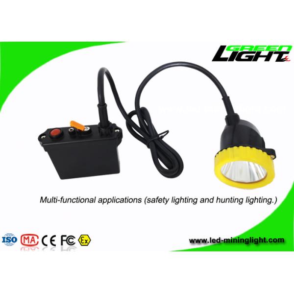 50000lux Brightness Coal Miner Cap Lights GL6-B 11.2Ah Big Li - Ion Battery