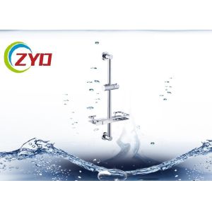 Aluminum Shelf Bathroom Shower Sets Shower Head With Handheld Slide Bar Free