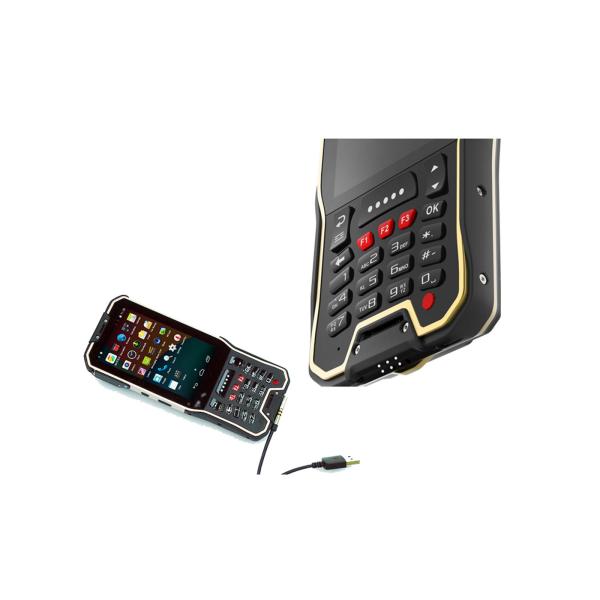 Warehouse Inventory Android Barcode Scanners 4.0 Inch Display Quad Core 1.3Ghz