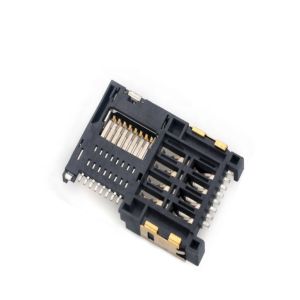 External Welding 2In1 SIM Micro SD Card Connector