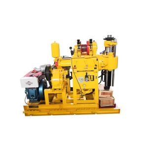 China Hydraulic Diesel Small Portable Water Well Drilling Rig / Soil Investigation Drilling Equipment on sale