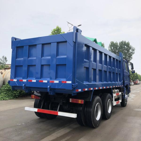 Shacman F3000 6x4 380HP Weichai Engine Dump Truck with 5.6m Cargo Box Can Be Customized to 5.8m 6m 6.2m 6.8m etc. Blue