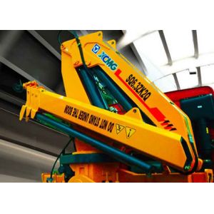360 degrees XCMG Knuckle boom crane Safety Hydraulic for loading With 90L Oil Tank