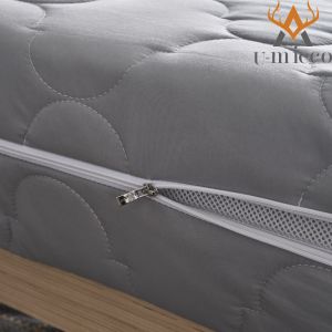 Edge Support Free King Mattress with Air Fiber Foam Comfort Layer