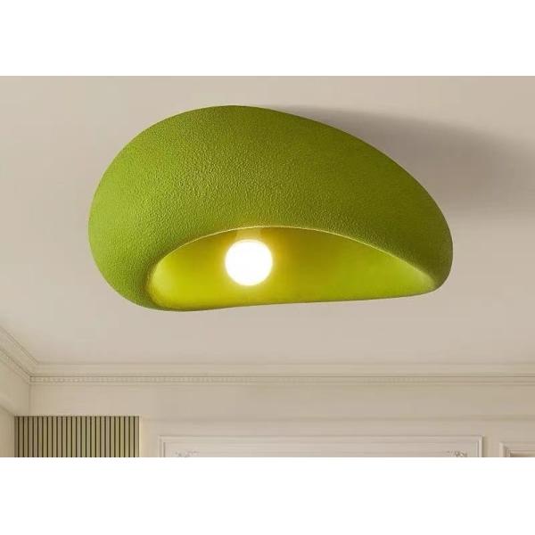 Cement and concrete and resin orange yellow handmake contemporary pendant lamp