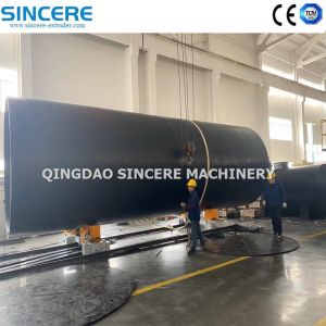 Cheap 300-5000mm PPH Spiral Winding Stroage Tanks Extrusion Line Plant for sale