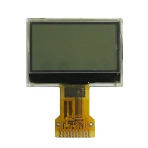 128x64 Graphic LCD Display with FSTN Mode for Consumer Electronics and Medical