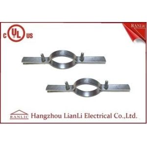 Electro Galvanized Rigid Conduit Fittings Steel Riser Clamp With Screw And Nut