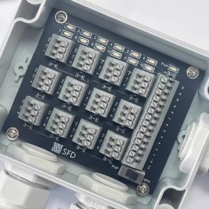 PLC Sensor Signal Input Distribution Module Terminal Blocks Junction Box 12