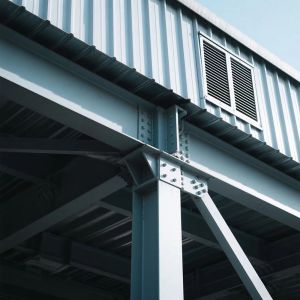 Prefabricated Steel Structure Warehouse with Large Span Design