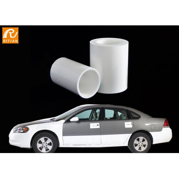 Quality No Adhesive Residue anti- UV Protection Film White Color For Automotive Door Panel wholesale